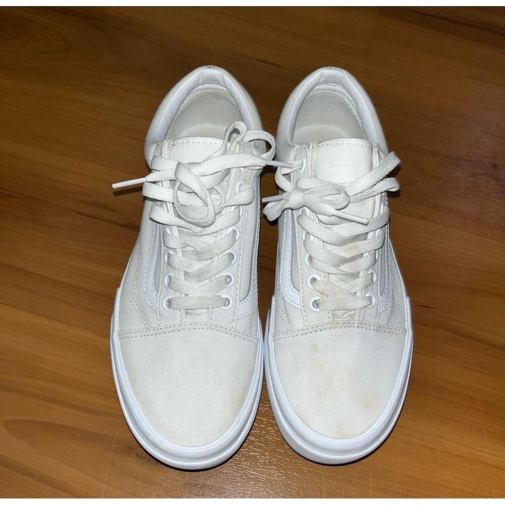 Mens Vans Old Skool Stacked Lace Up Platform Sneakers Shoes - Picture 2 of 6